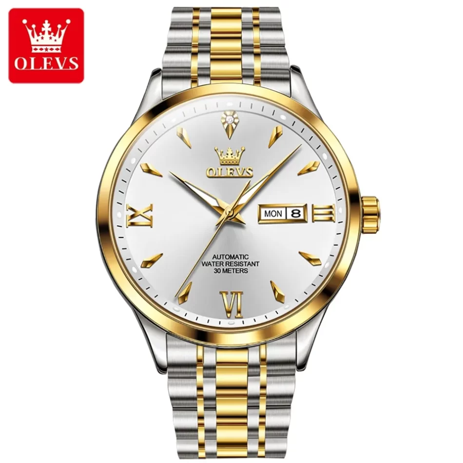 Olevs Men's Watch 9956 - Image 10