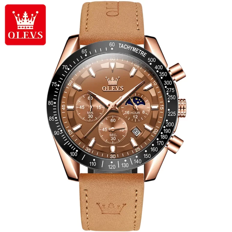 Olevs Men's Watch 9957 - Image 10