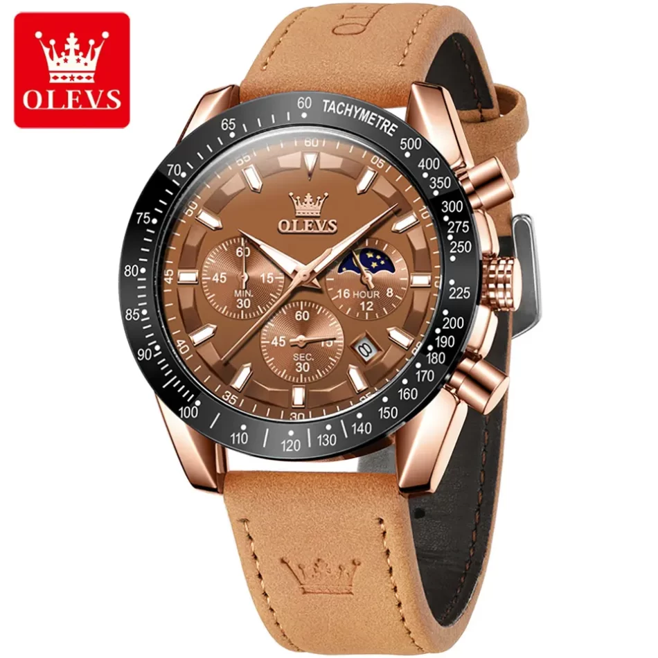 Olevs Men's Watch 9957 - Image 2