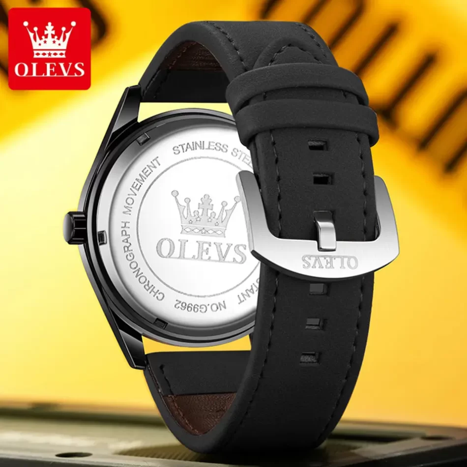 Olevs Men's Watch 9962 - Image 3