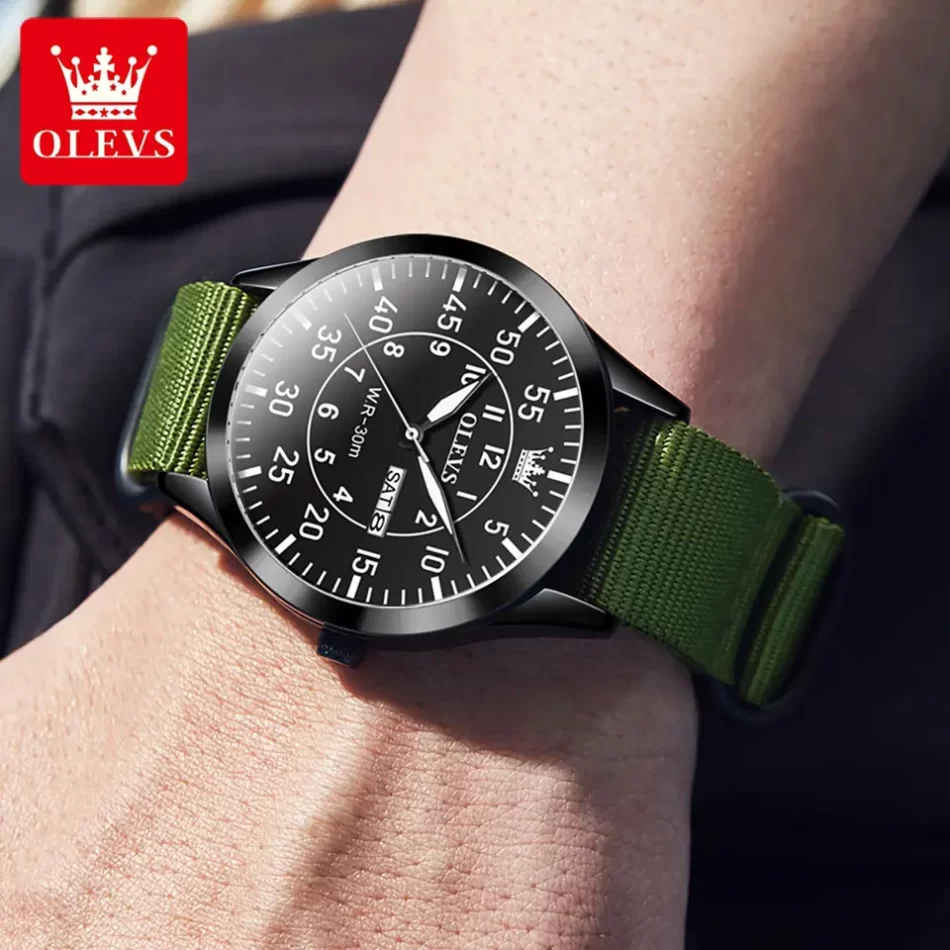 Olevs Men's Watch 9973 - Image 4