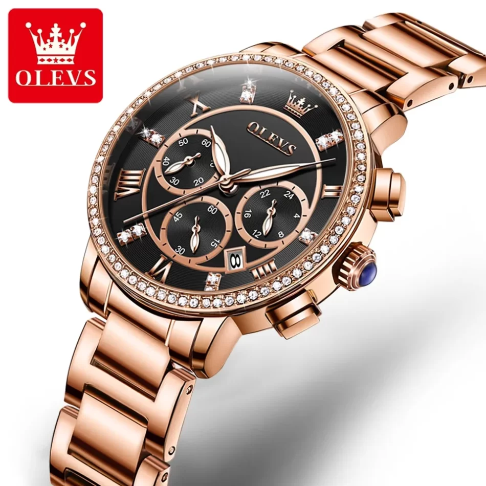 Olevs Women's Watch 9976 - Image 3