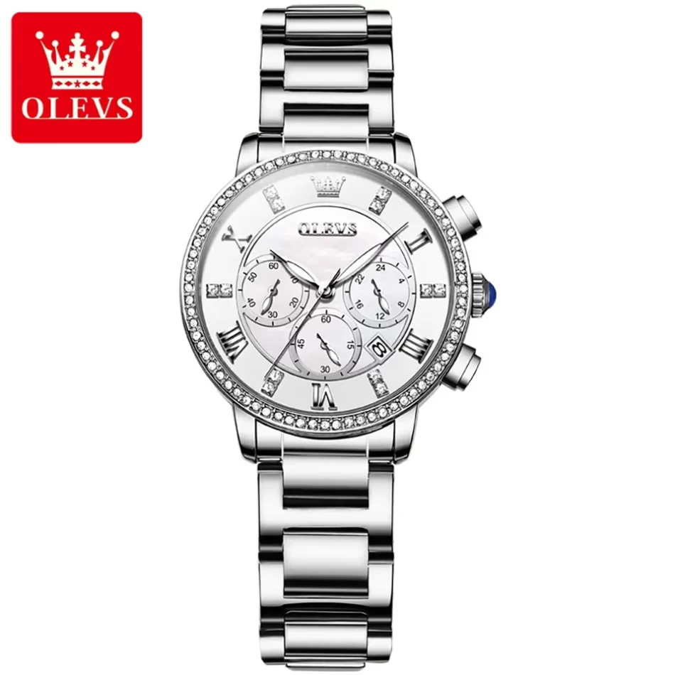 Olevs Women's Watch 9976 - Image 9