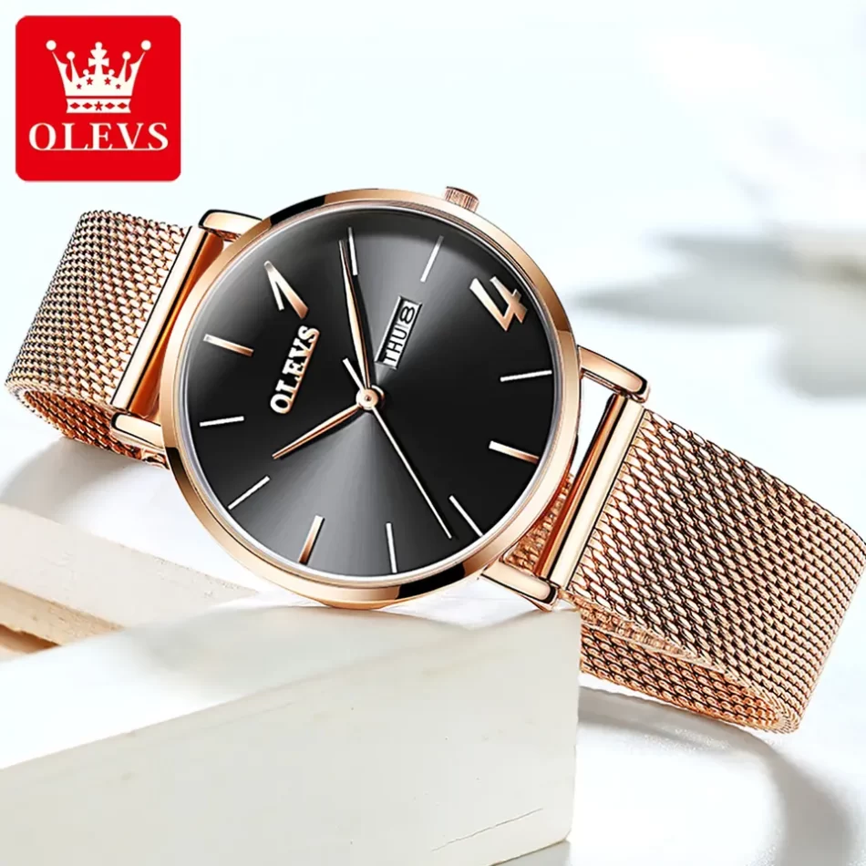 Olevs Couple Watch 2863 - Image 2