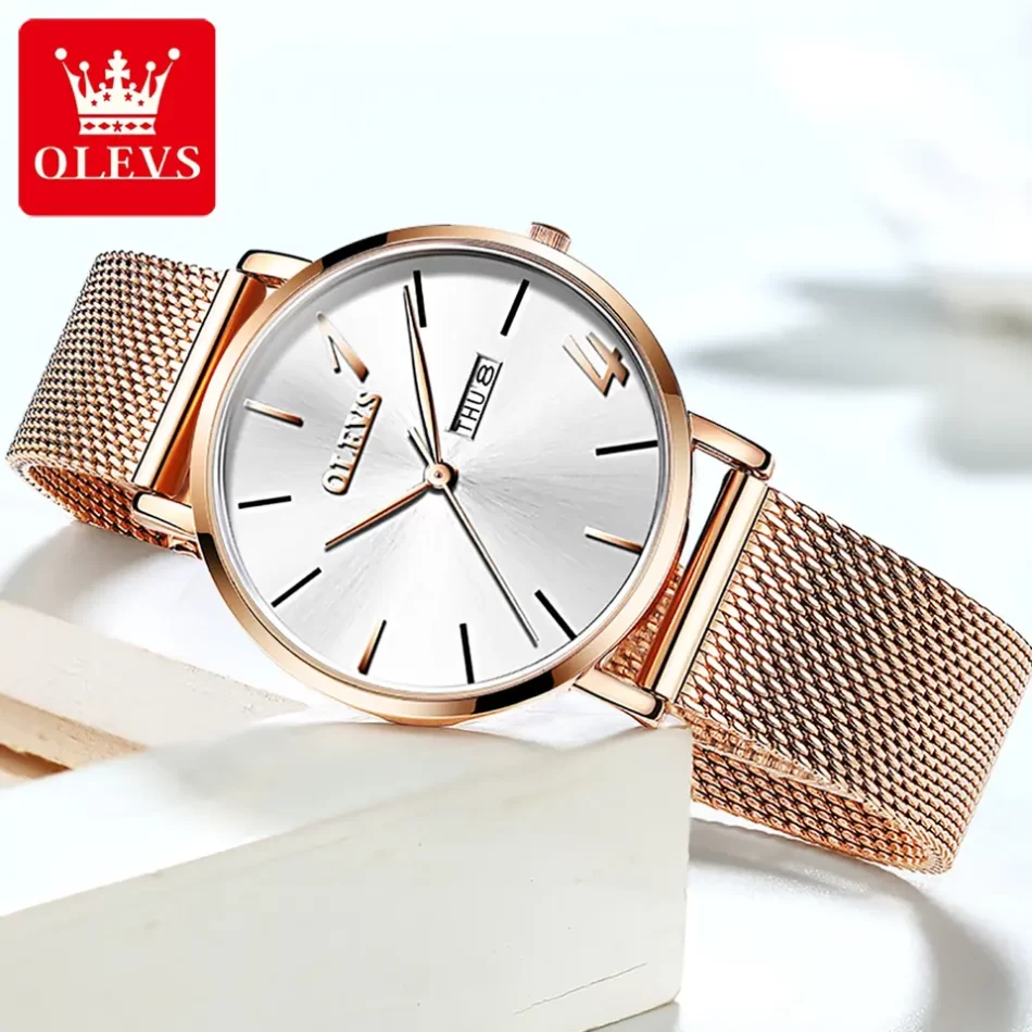 Olevs Couple Watch 2863 - Image 3