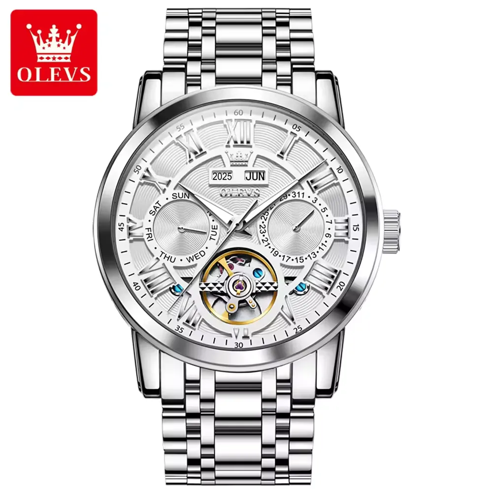 OLEVS Men's Watch 6668 - Image 13