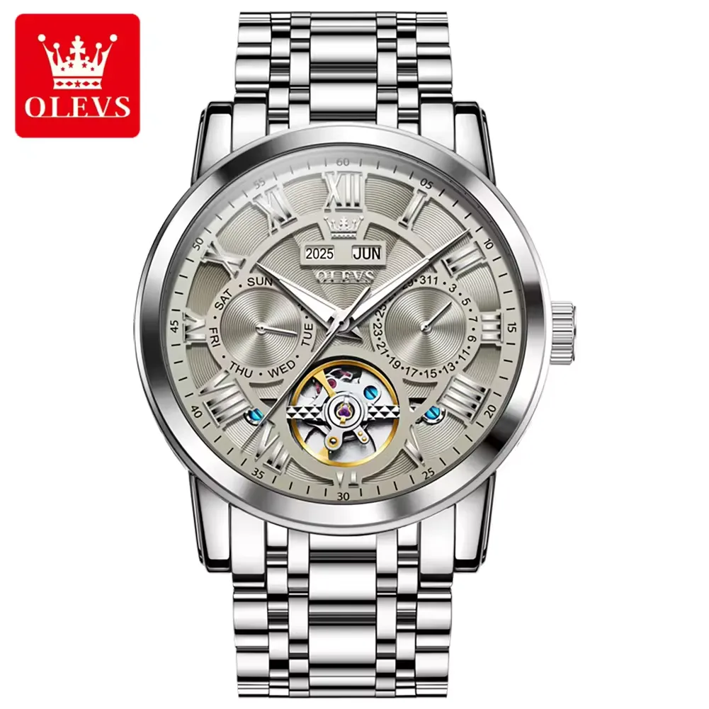 OLEVS Men's Watch 6668 - Image 14