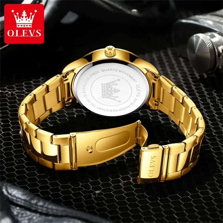 Olevs Men's Watch 2911 - Image 3