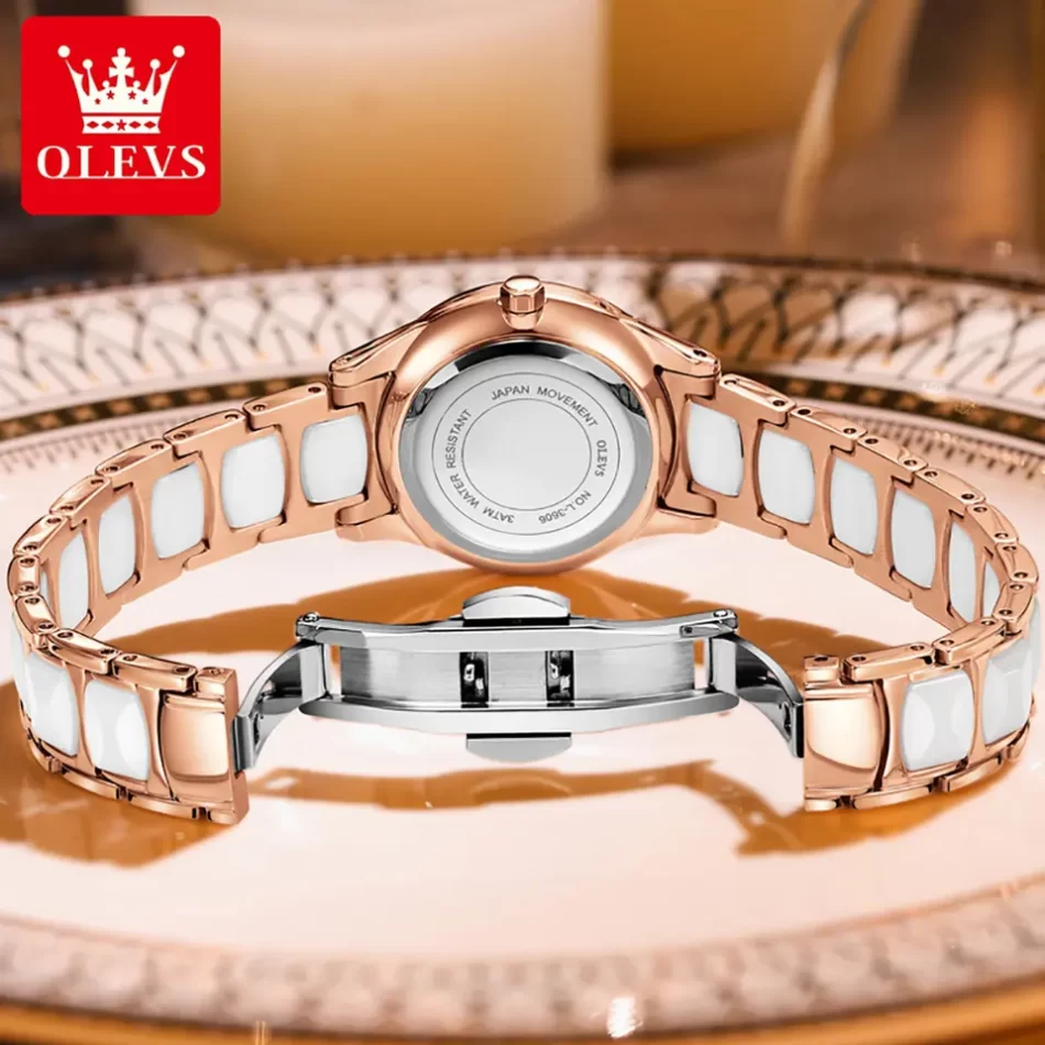 Olevs Women's Watch 3606 - Image 2