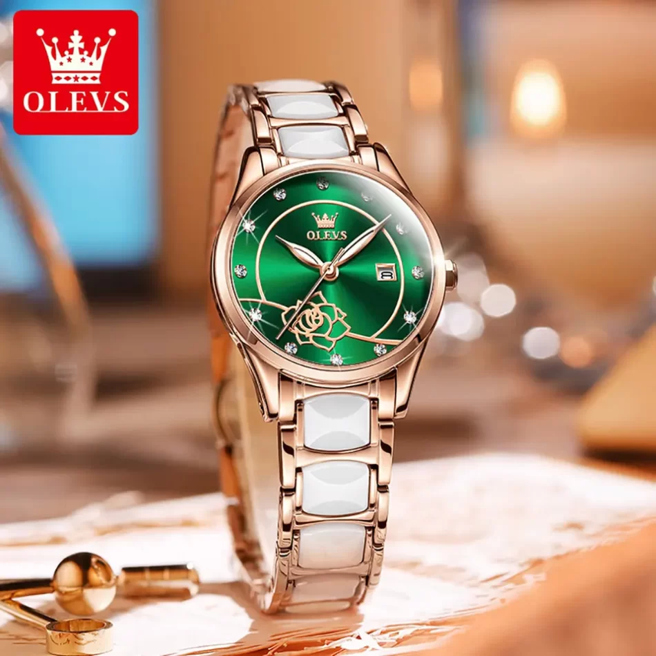 Olevs Women's Watch 3606 - Image 3