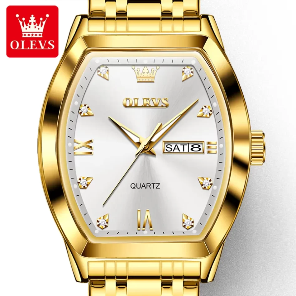 Olevs Men's Watch 5528 - Image 8