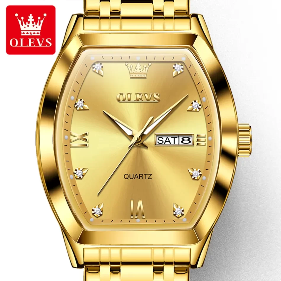 Olevs Men's Watch 5528 - Image 9