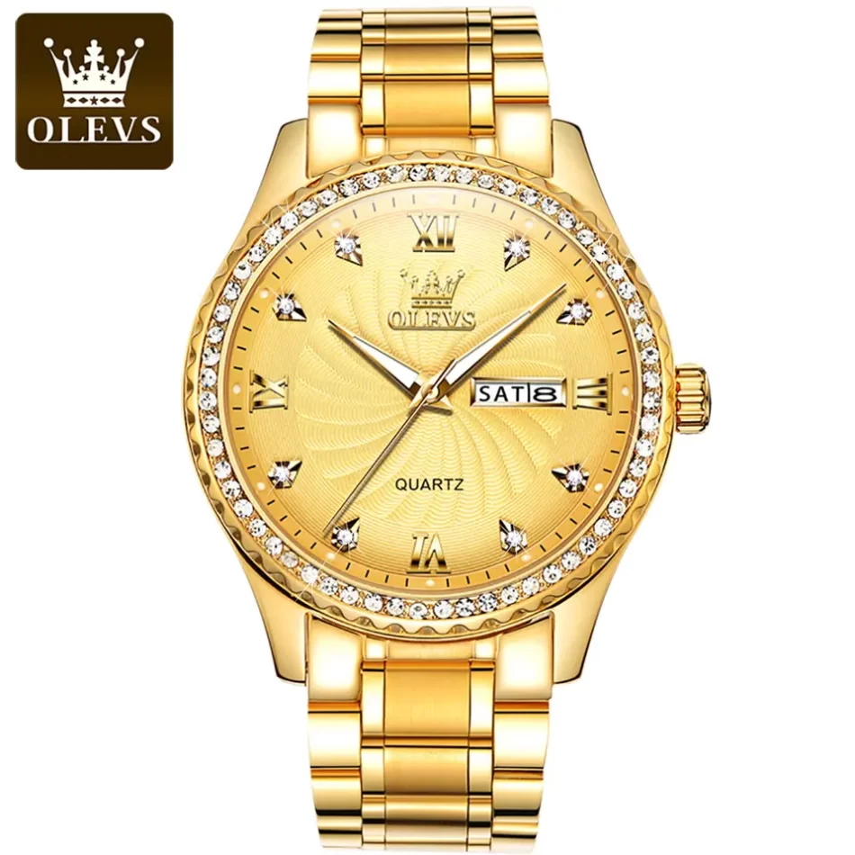 Olevs Men's Watch 5565 - Image 10