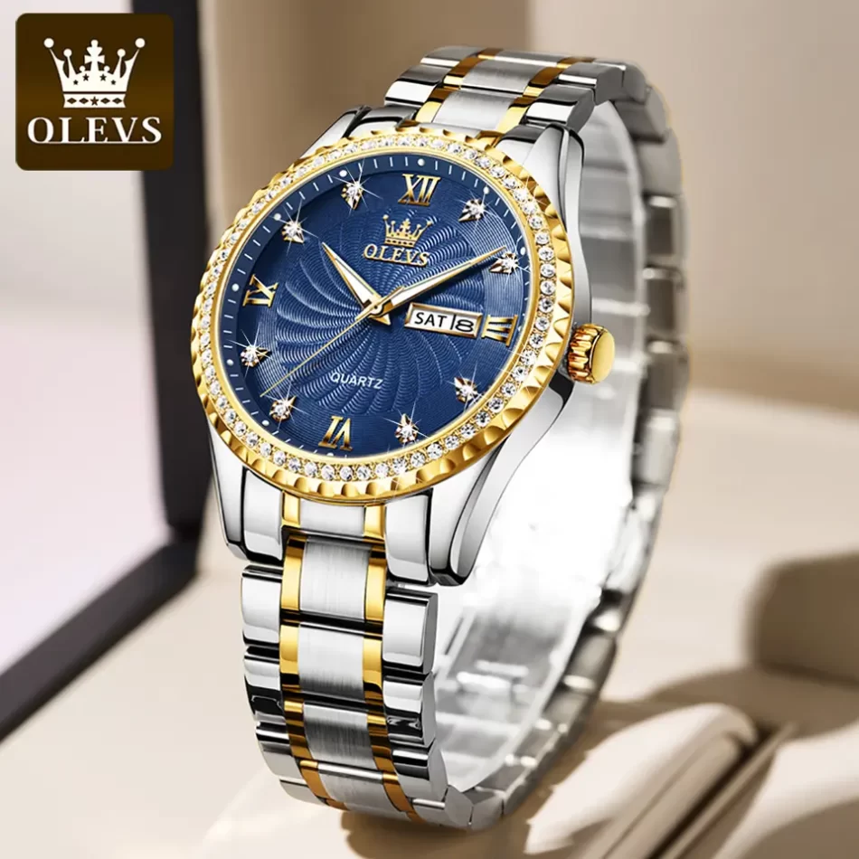 Olevs Men's Watch 5565 - Image 3