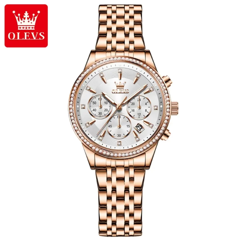 Olevs Women's Watch 5582 - Image 7