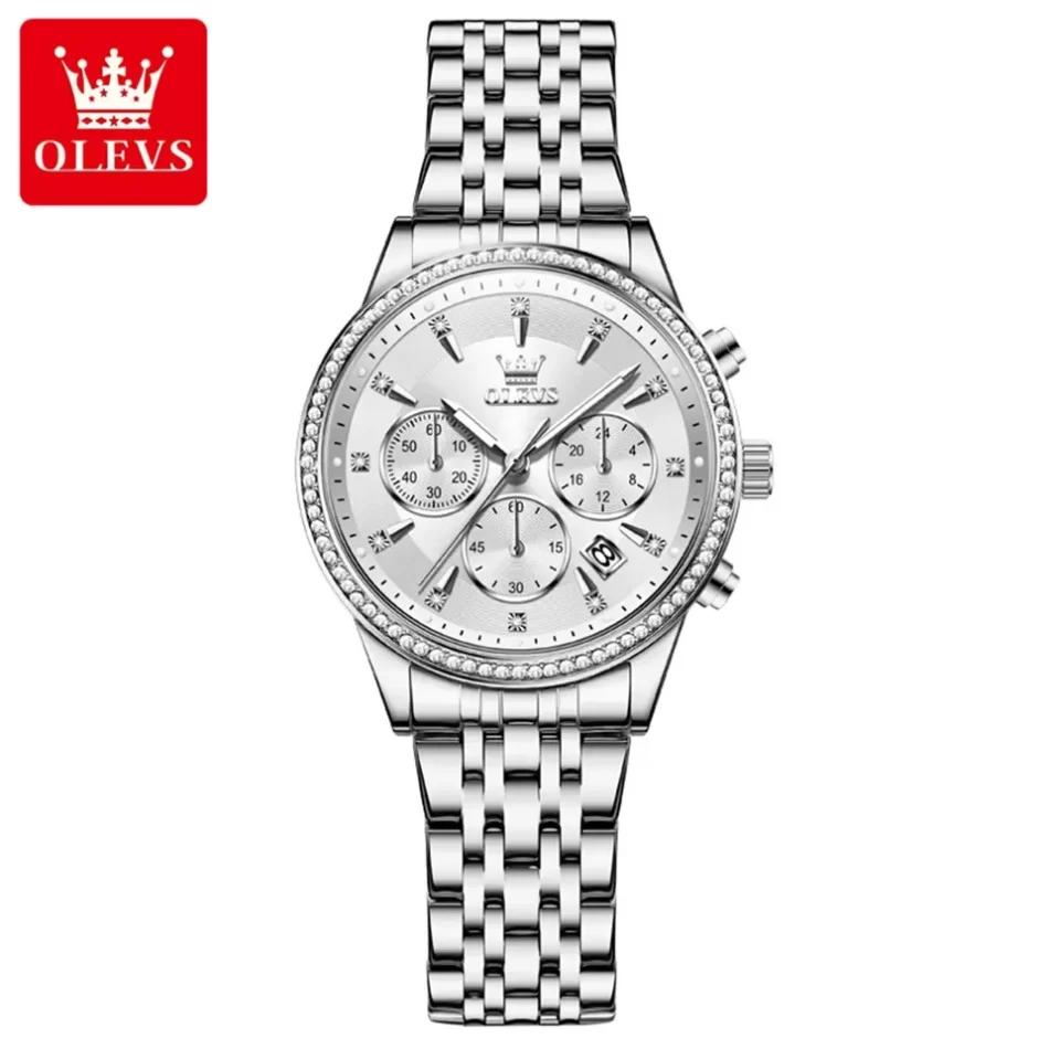 Olevs Women's Watch 5582 - Image 9