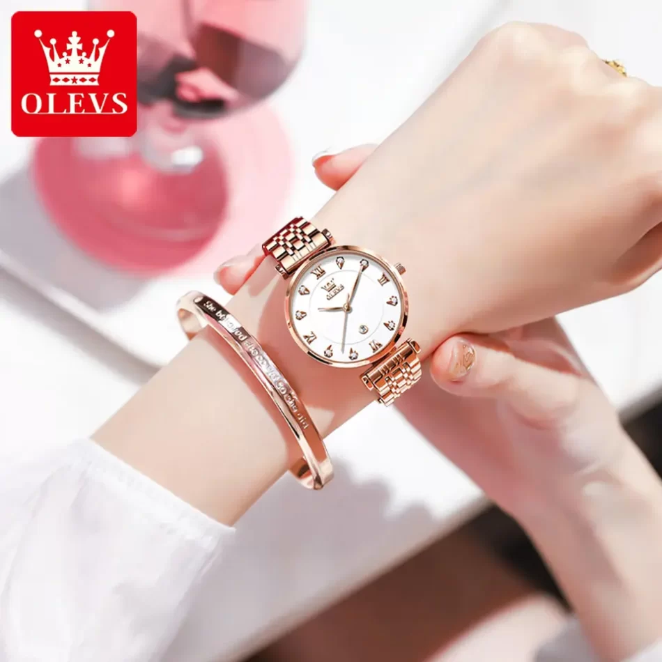 Olevs Women's Watch 5866 - Image 3