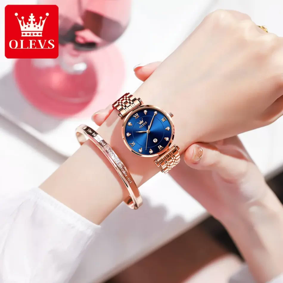 Olevs Women's Watch 5866 - Image 4