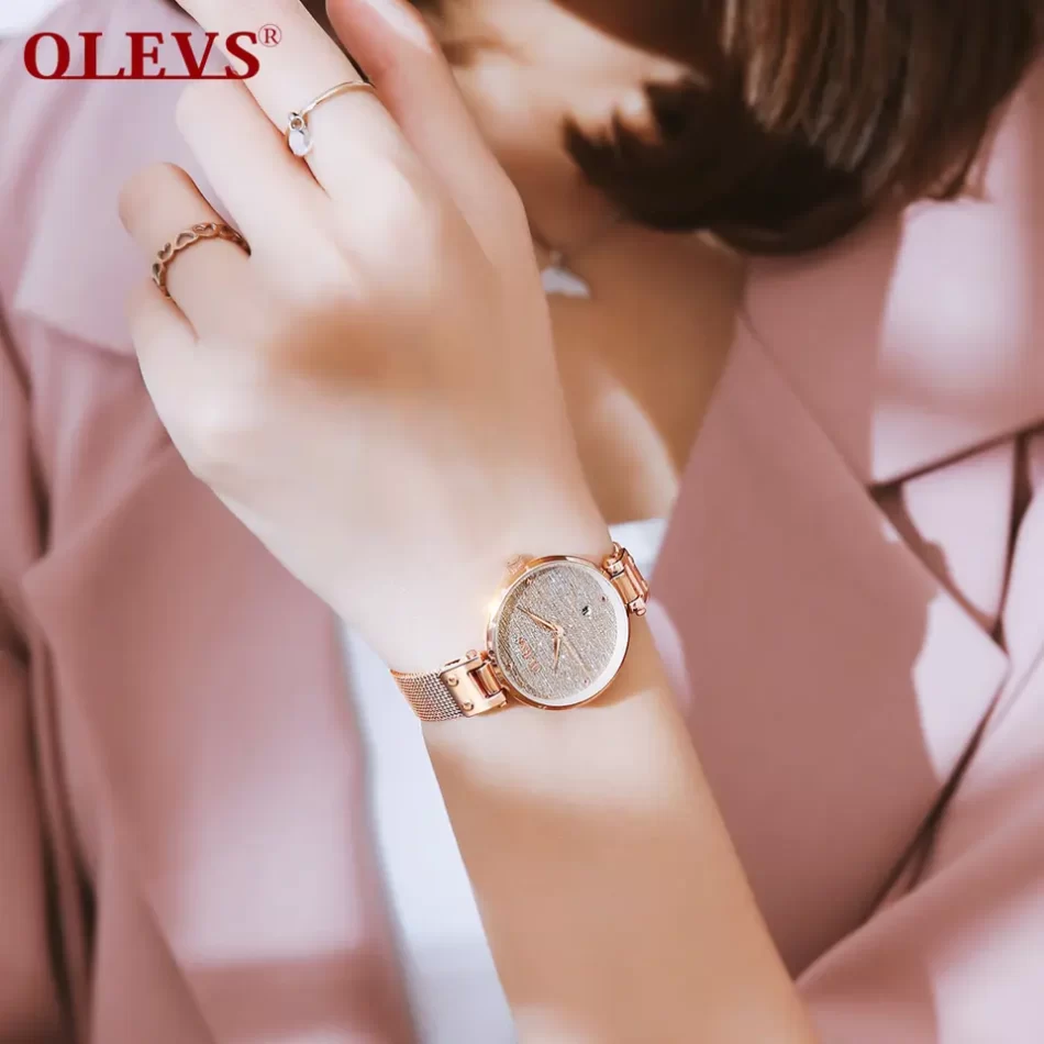 Olevs Women's Watch 5887G - Image 4