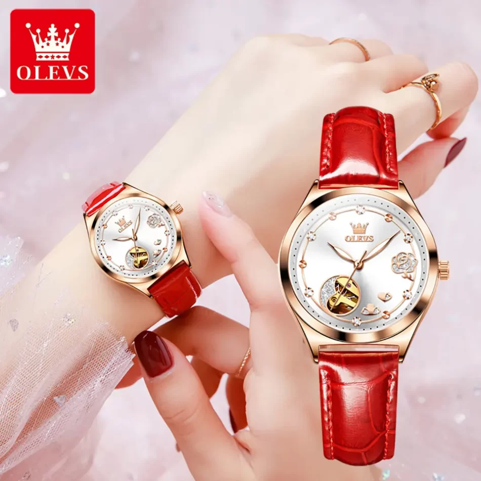 Olevs Women's Watch 6601 - Image 3