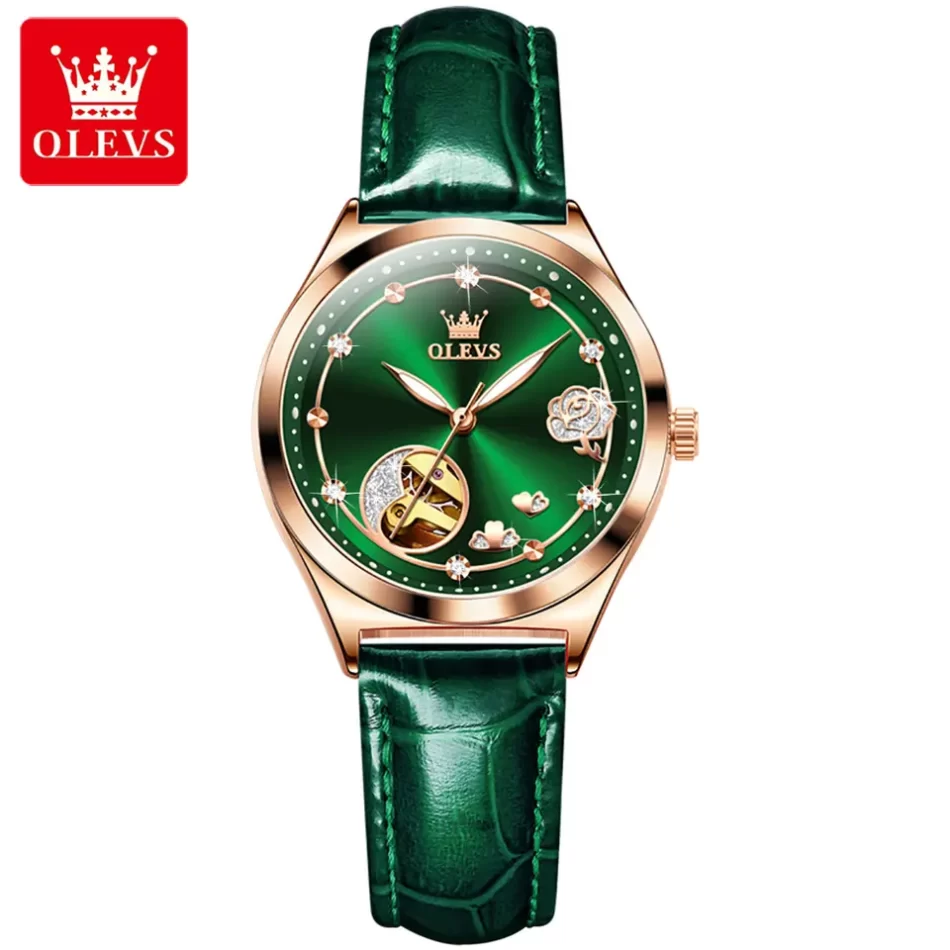 Olevs Women's Watch 6601 - Image 8