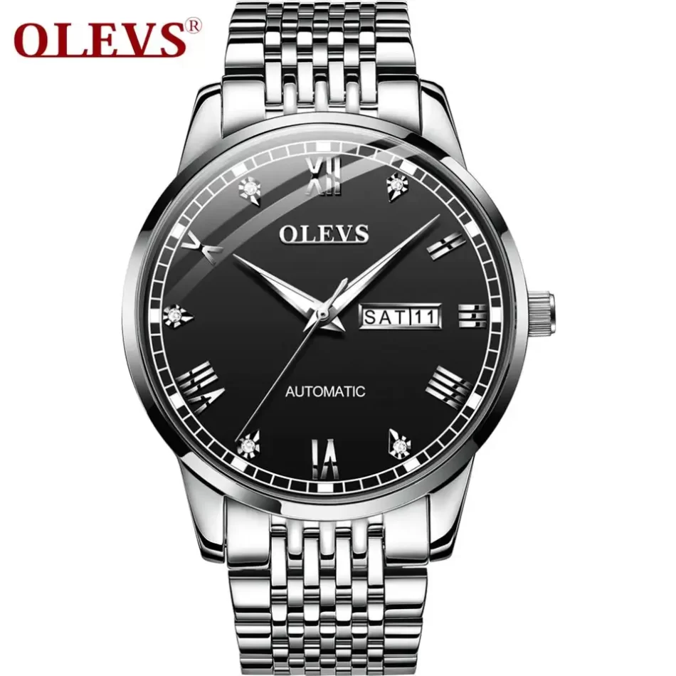 Olevs Men's Watch 6602 - Image 10