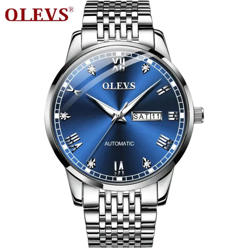 Olevs Men's Watch 6602 - Image 11