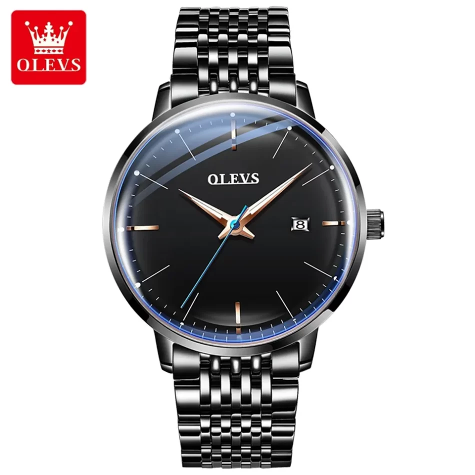 Olevs Men's Watch 6609 - Image 10