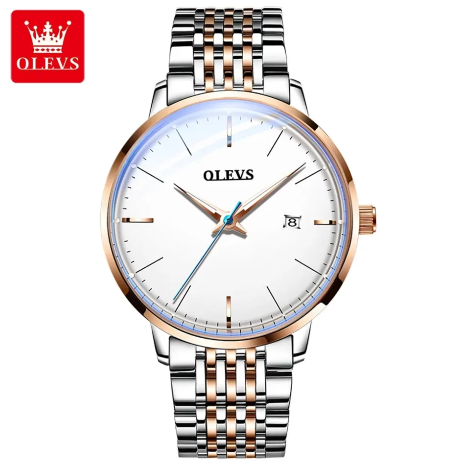 Olevs Men's Watch 6609 - Image 11