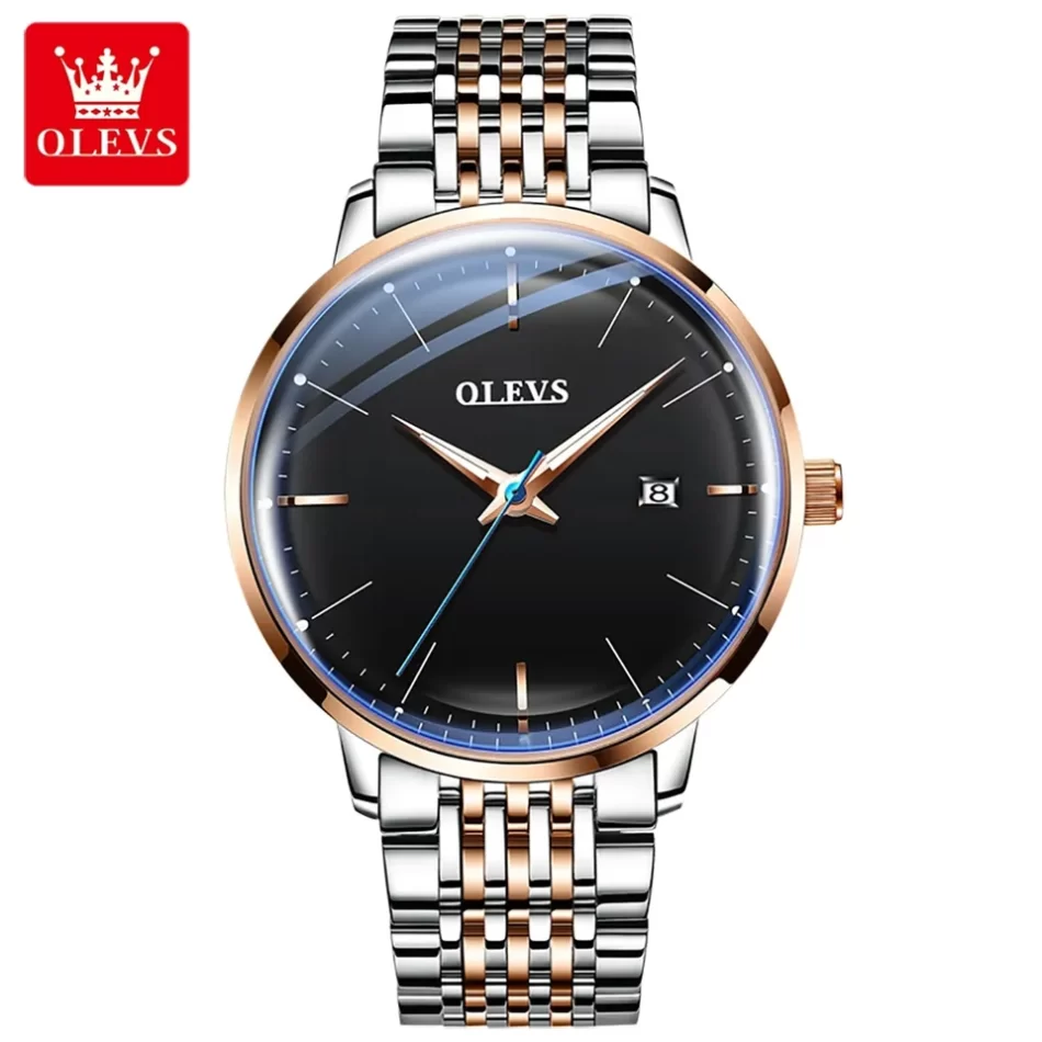 Olevs Men's Watch 6609 - Image 12