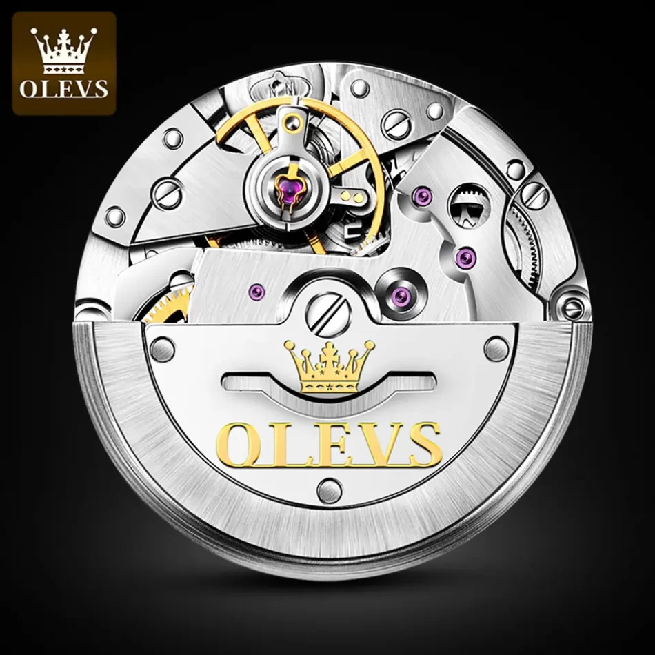 Olevs Men's Watch 6609 - Image 6