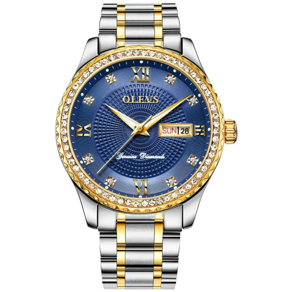 Olevs Men's Watch 6618 - Image 9