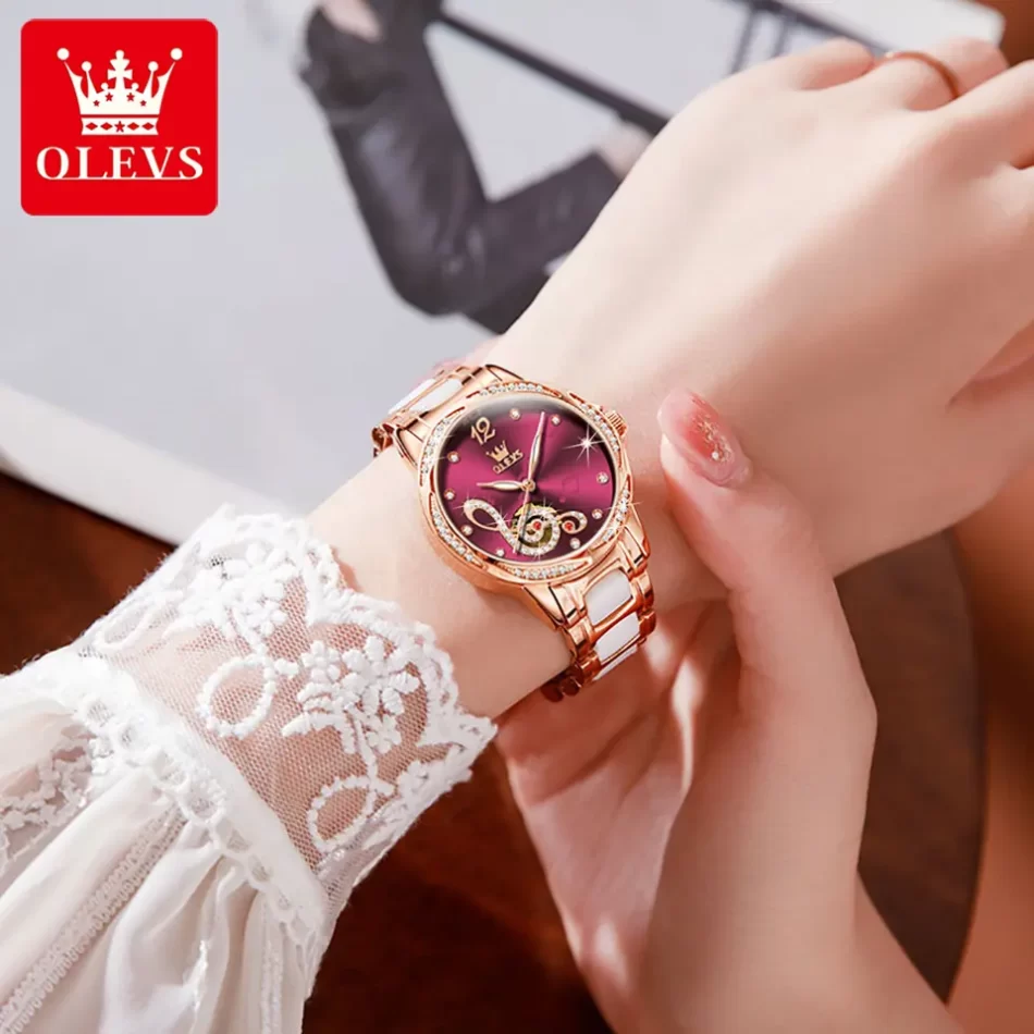 Olevs Women's Watch 6656 - Image 3