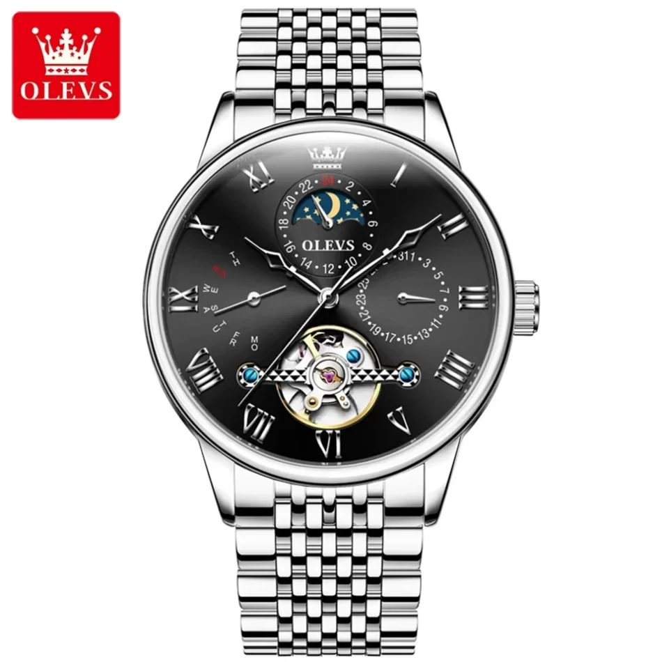 Olevs Men's Watch 7009 - Image 9