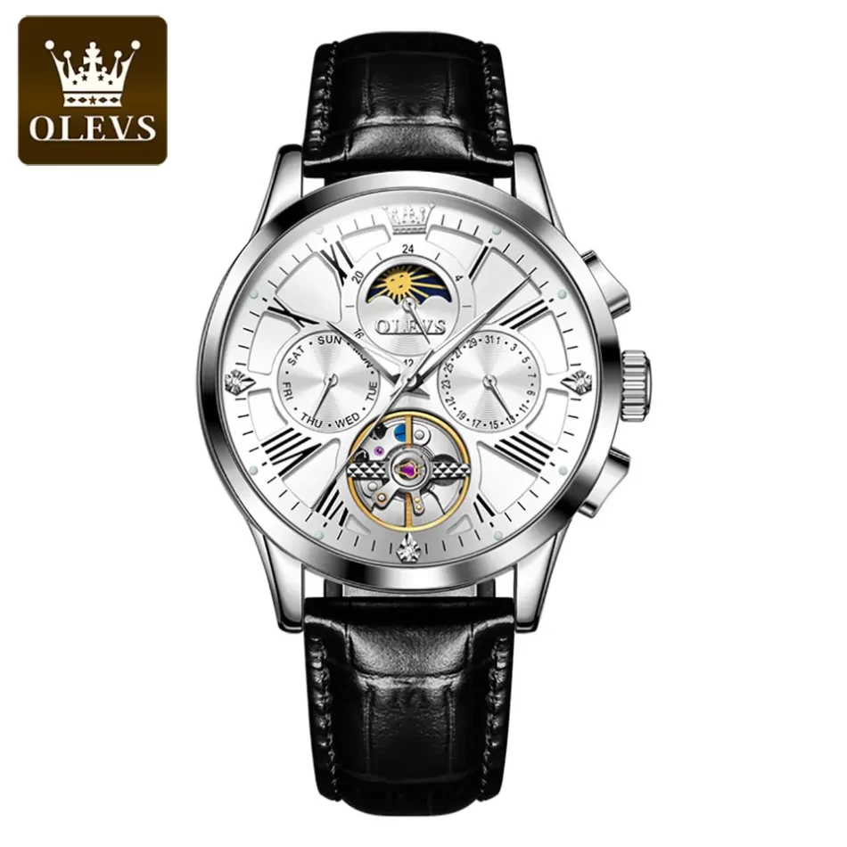 Olevs Men's Watch 9912 - Image 10