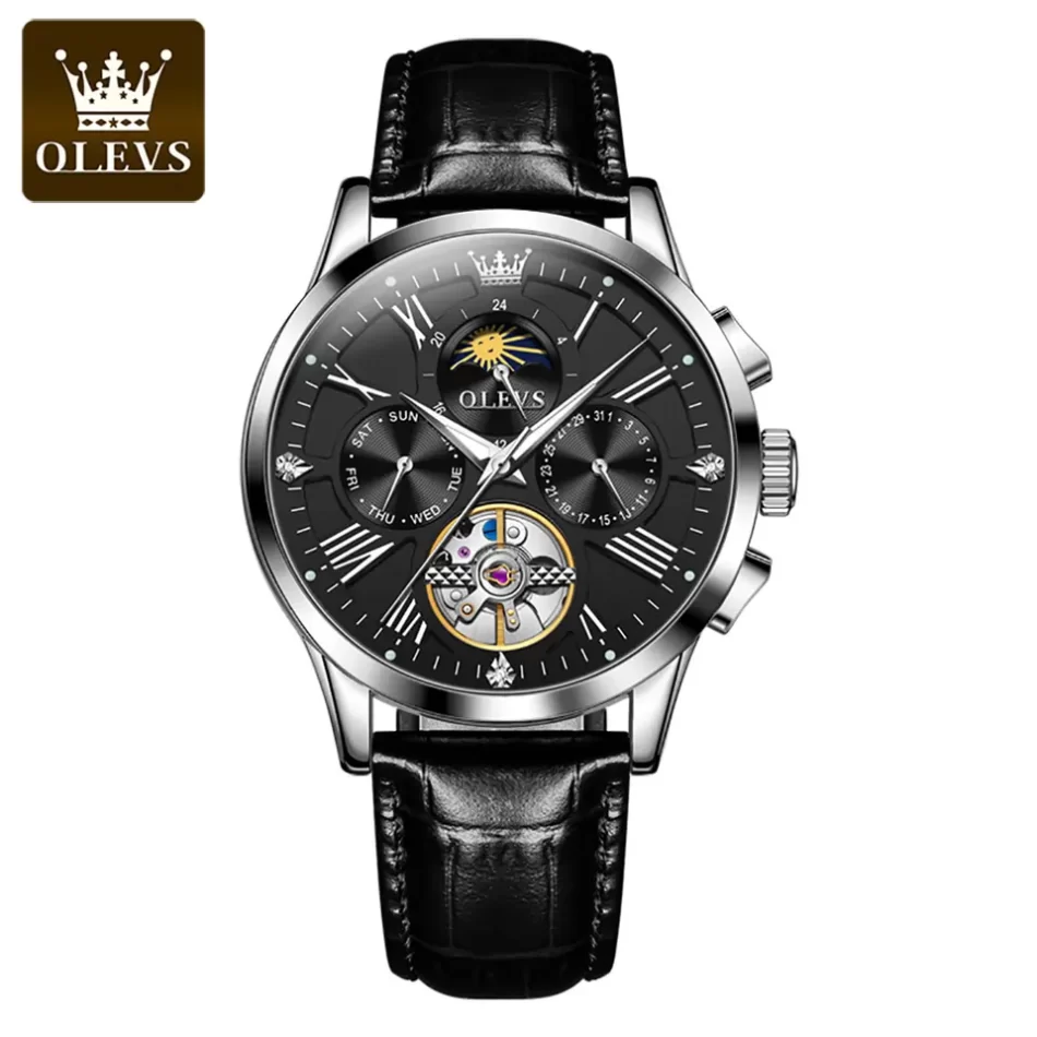 Olevs Men's Watch 9912 - Image 7