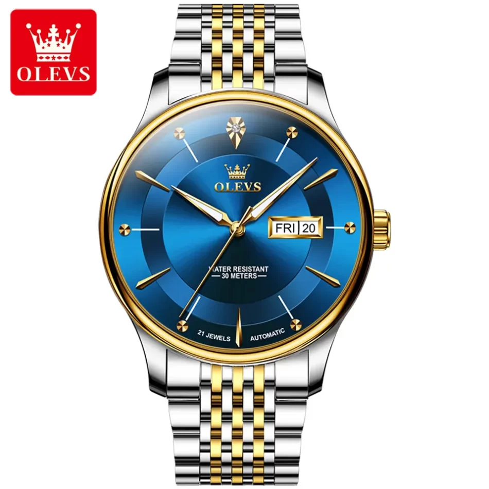 Olevs Men's Watch 9927 - Image 8