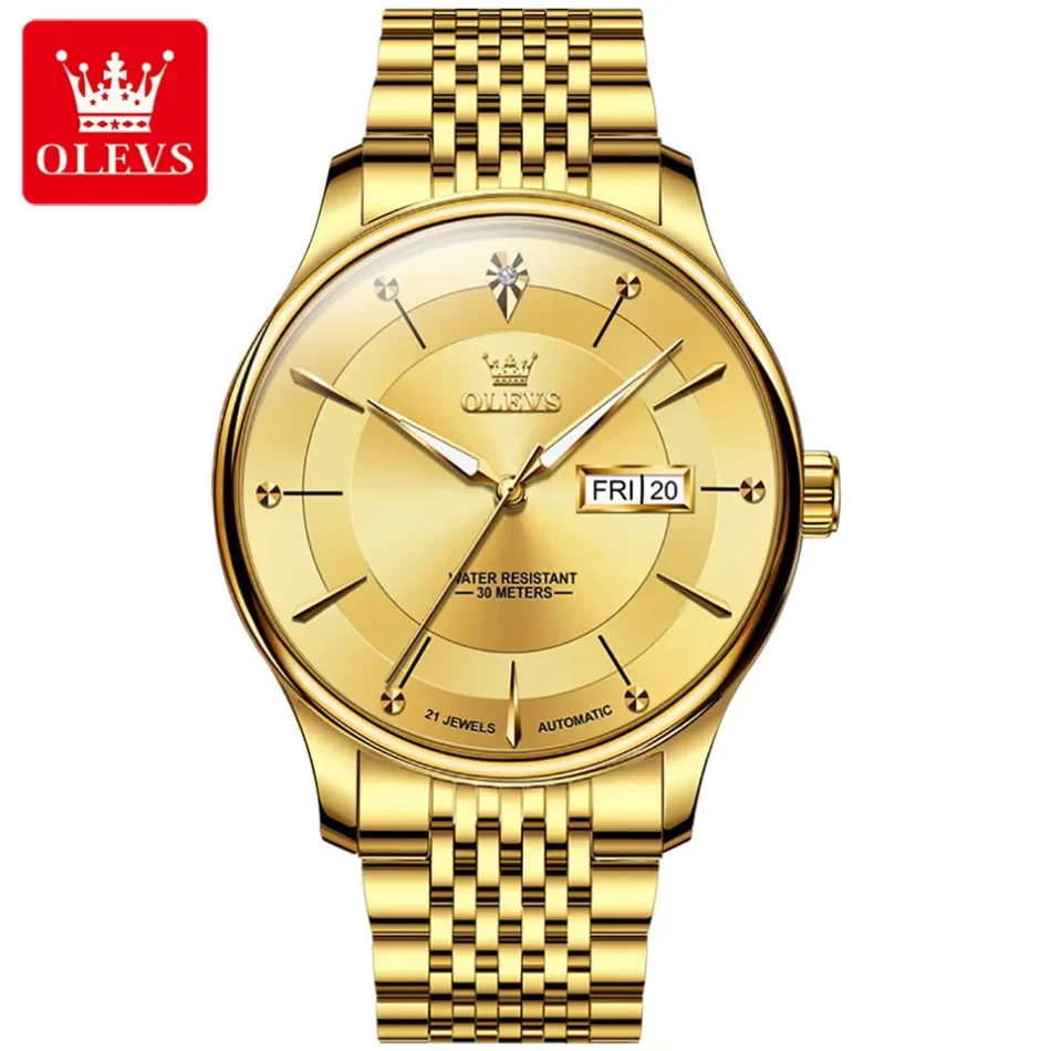 Olevs Men's Watch 9927 - Image 9