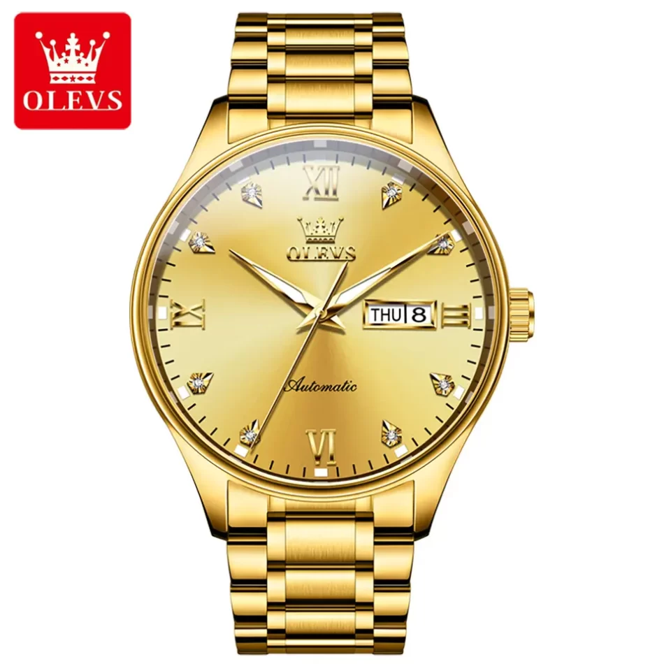 Olevs Men's Watch 9955 - Image 6