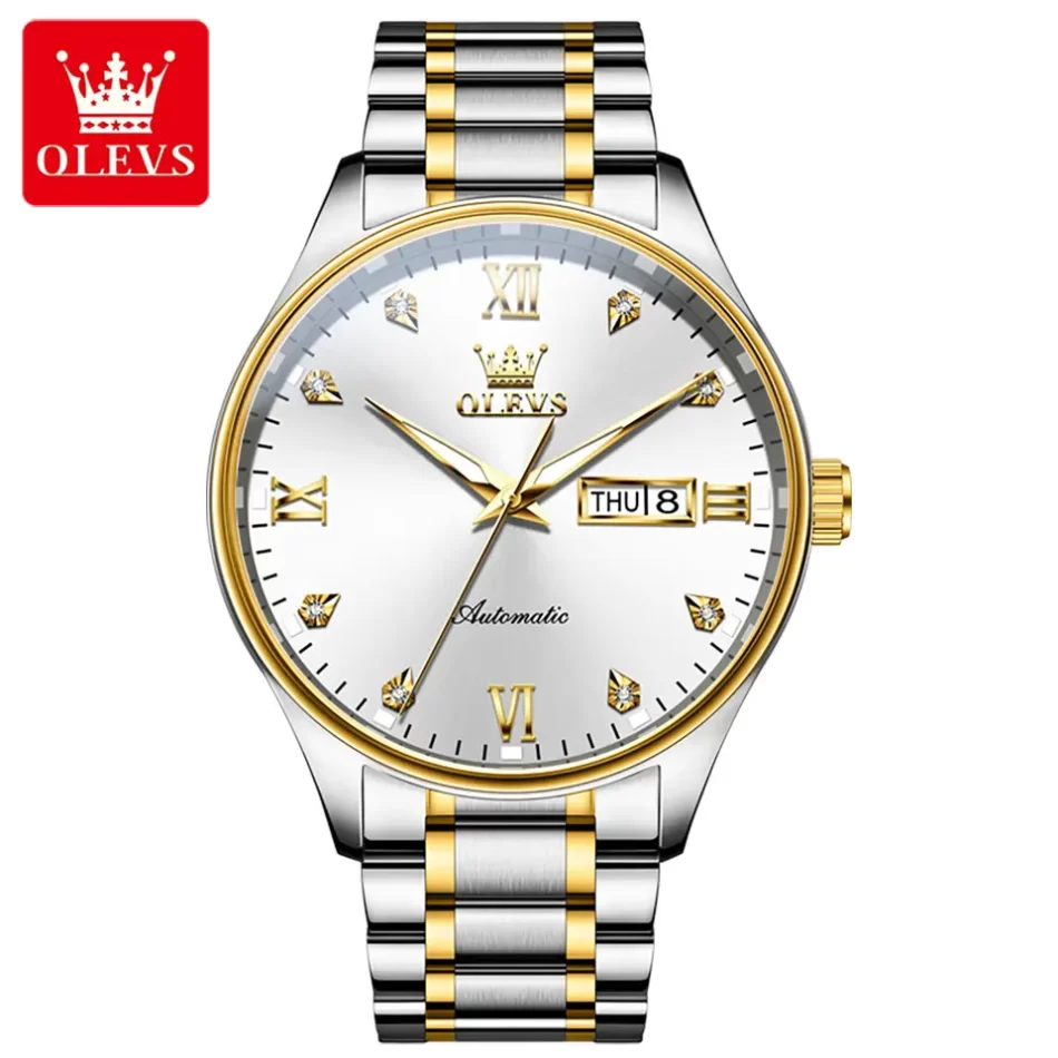 Olevs Men's Watch 9955 - Image 7