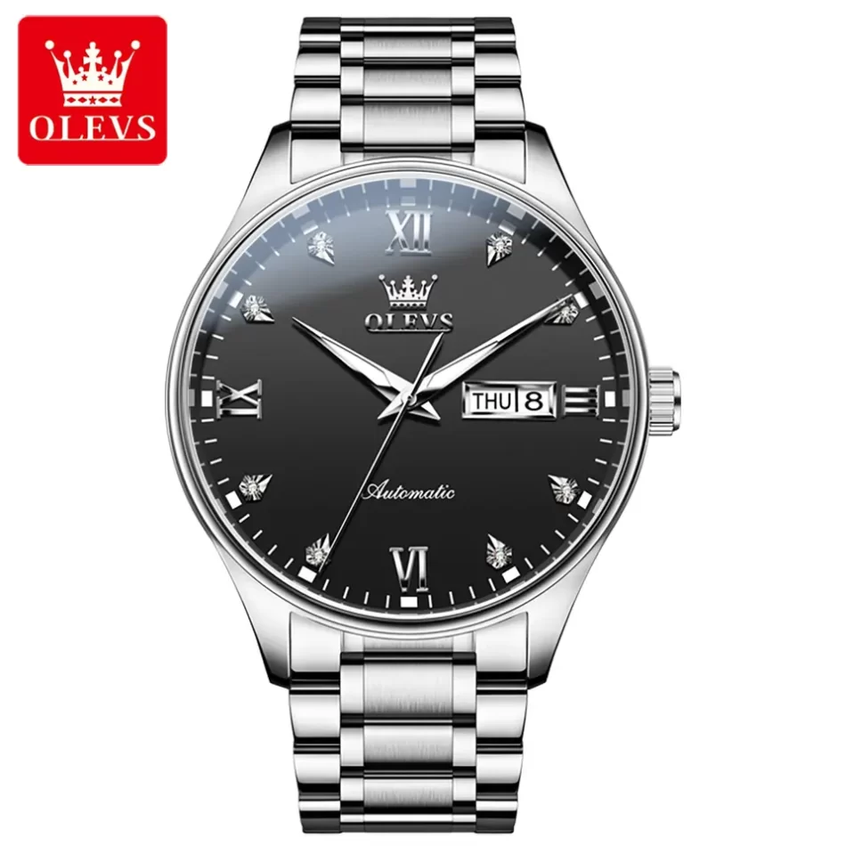 Olevs Men's Watch 9955 - Image 8