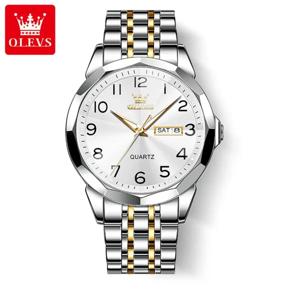 Olevs Men's Watch 9970 - Image 9