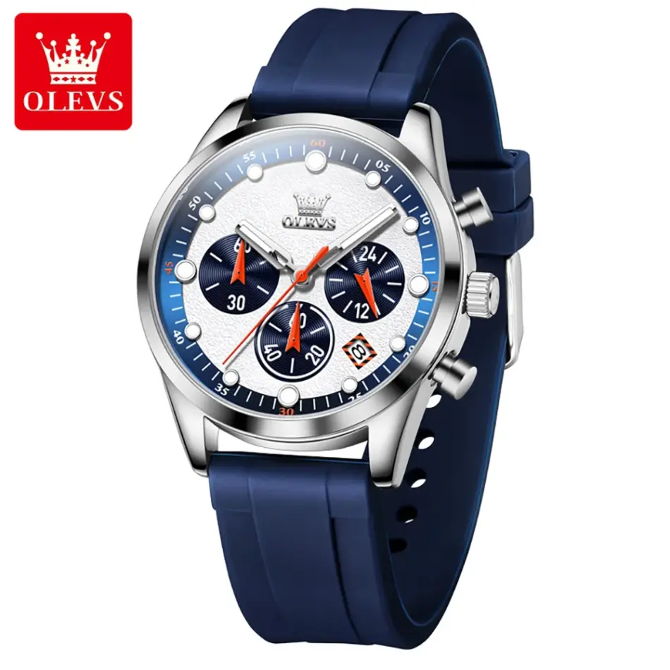 Olevs Men's Watch 5602 - Image 11