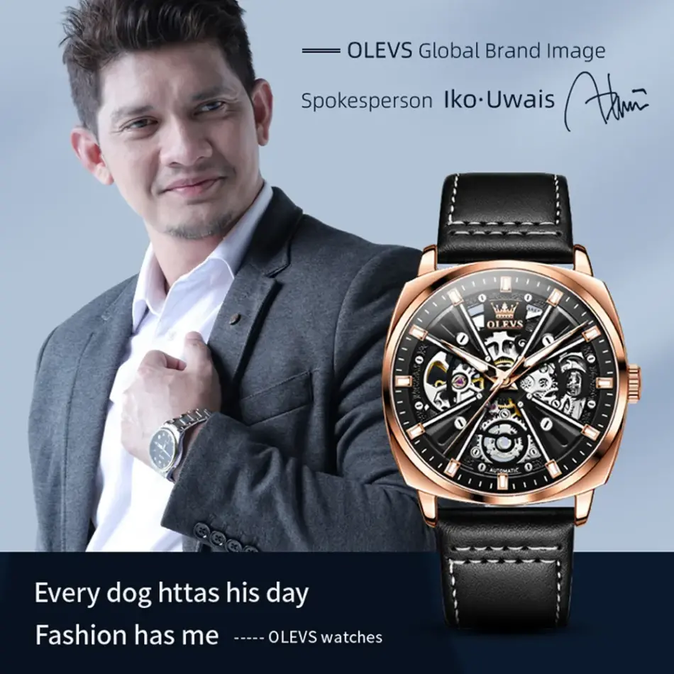 Olevs Men's Watch 6685 - Image 4