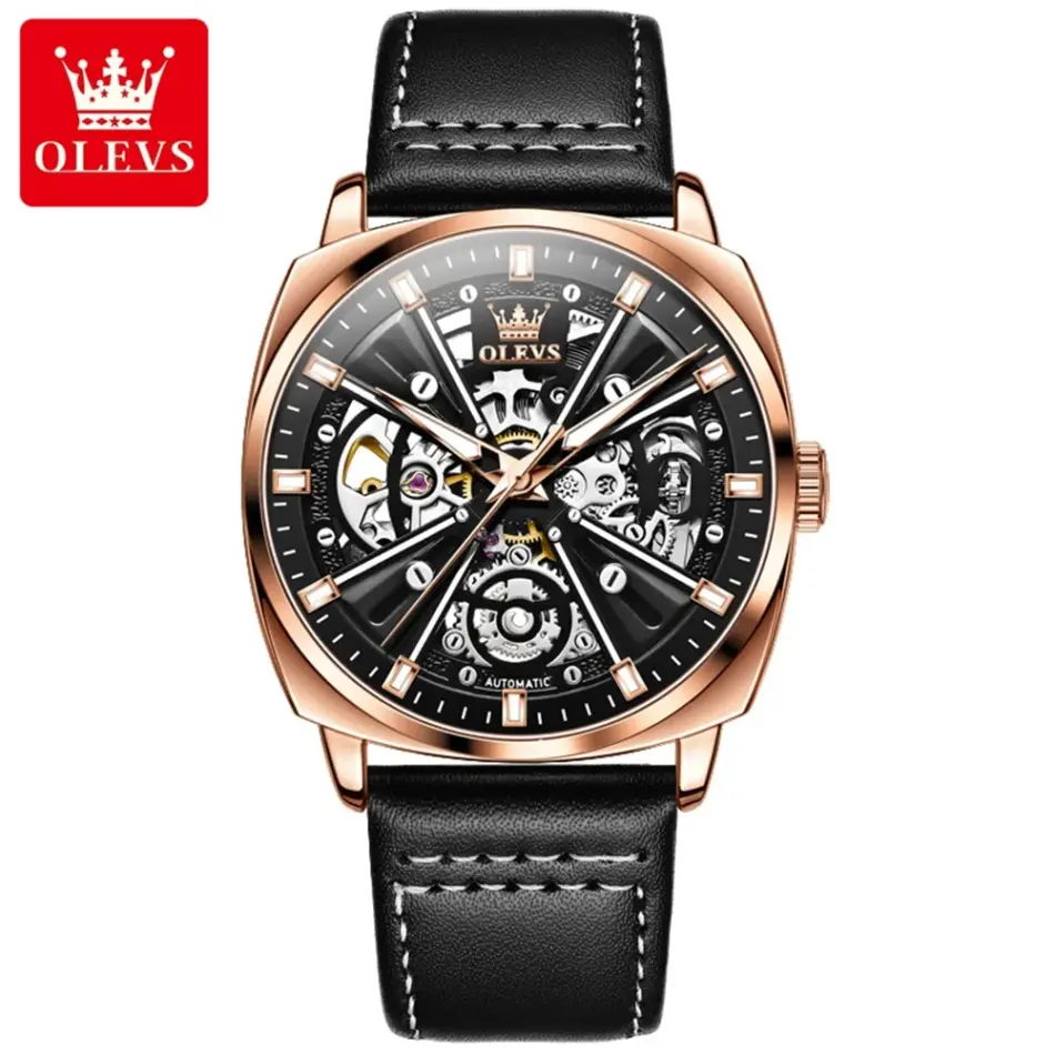 Olevs Men's Watch 6685 - Image 7