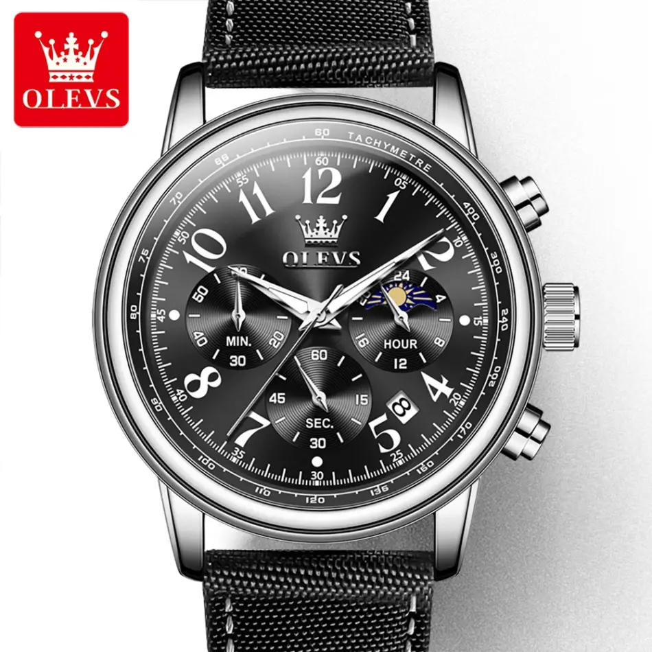 Olevs Men's Watch 2912 - Image 10