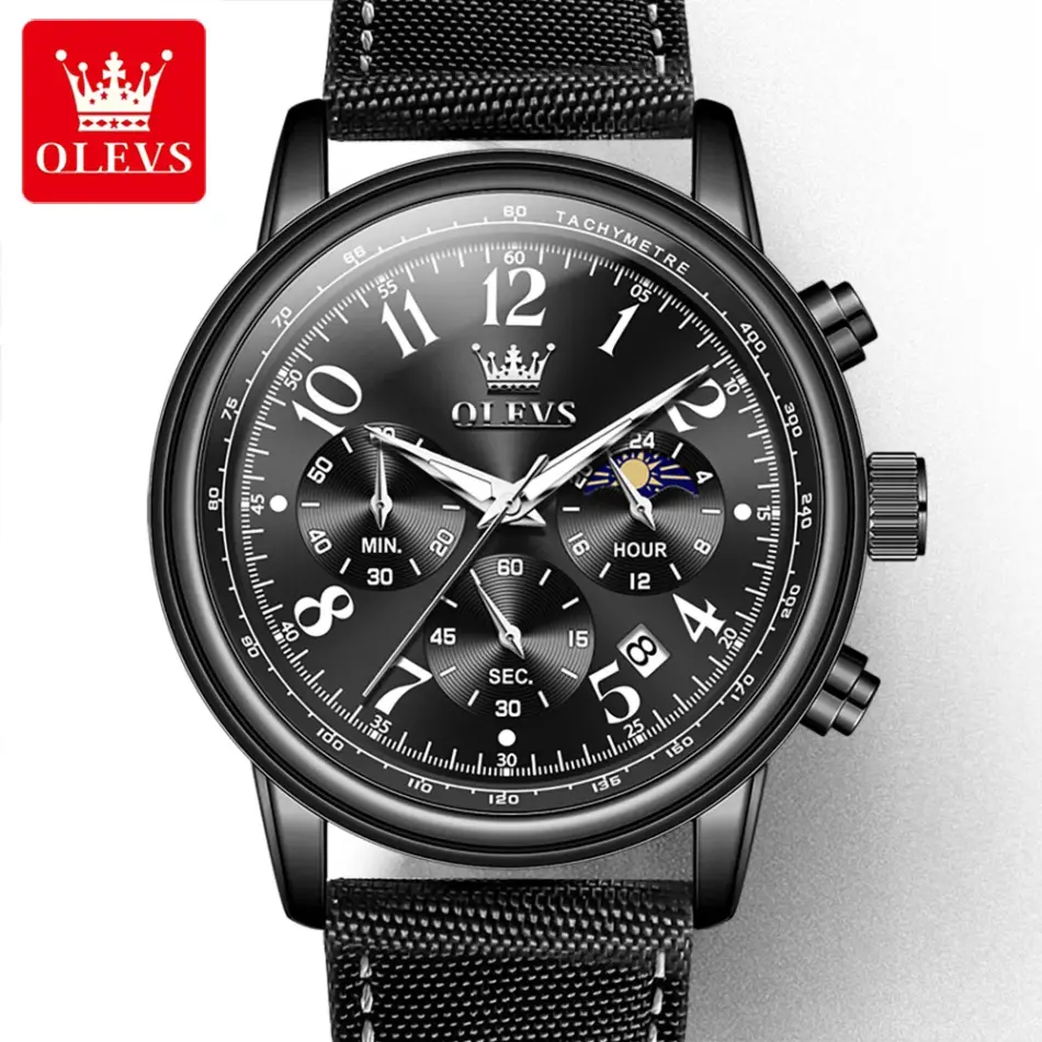 Olevs Men's Watch 2912 - Image 11