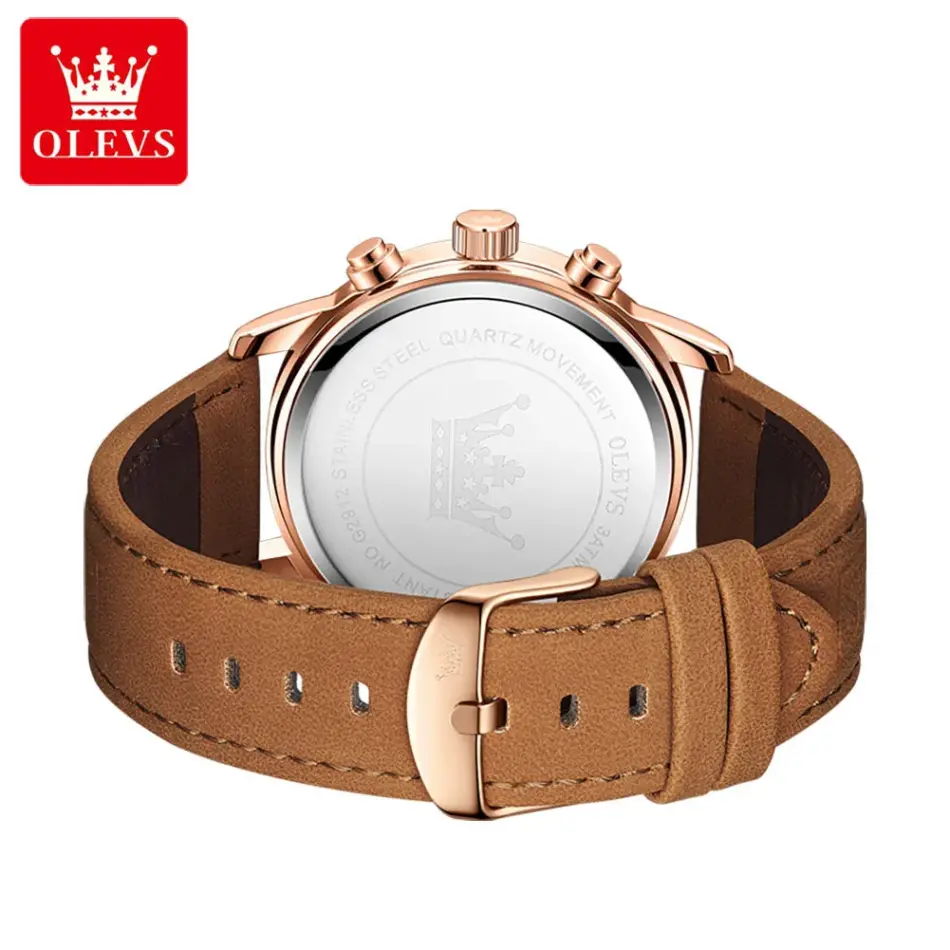 Olevs Men's Watch 2912 - Image 2