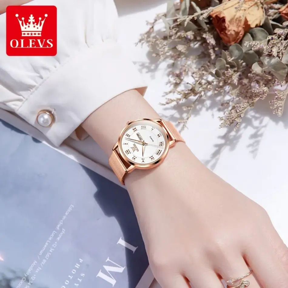 Olevs Women's Watch 2920 - Image 3