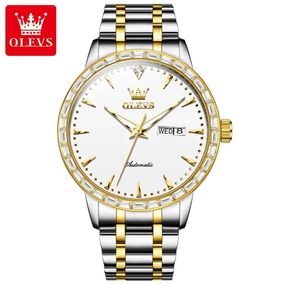 Olevs Men's Watch 7019 - Image 8